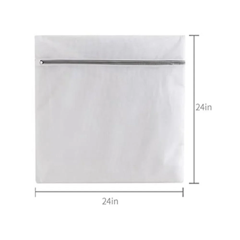 Large Mesh Laundry Bags Set 3Pcs Lingerie Delicates Wash Bag Zipper Closure